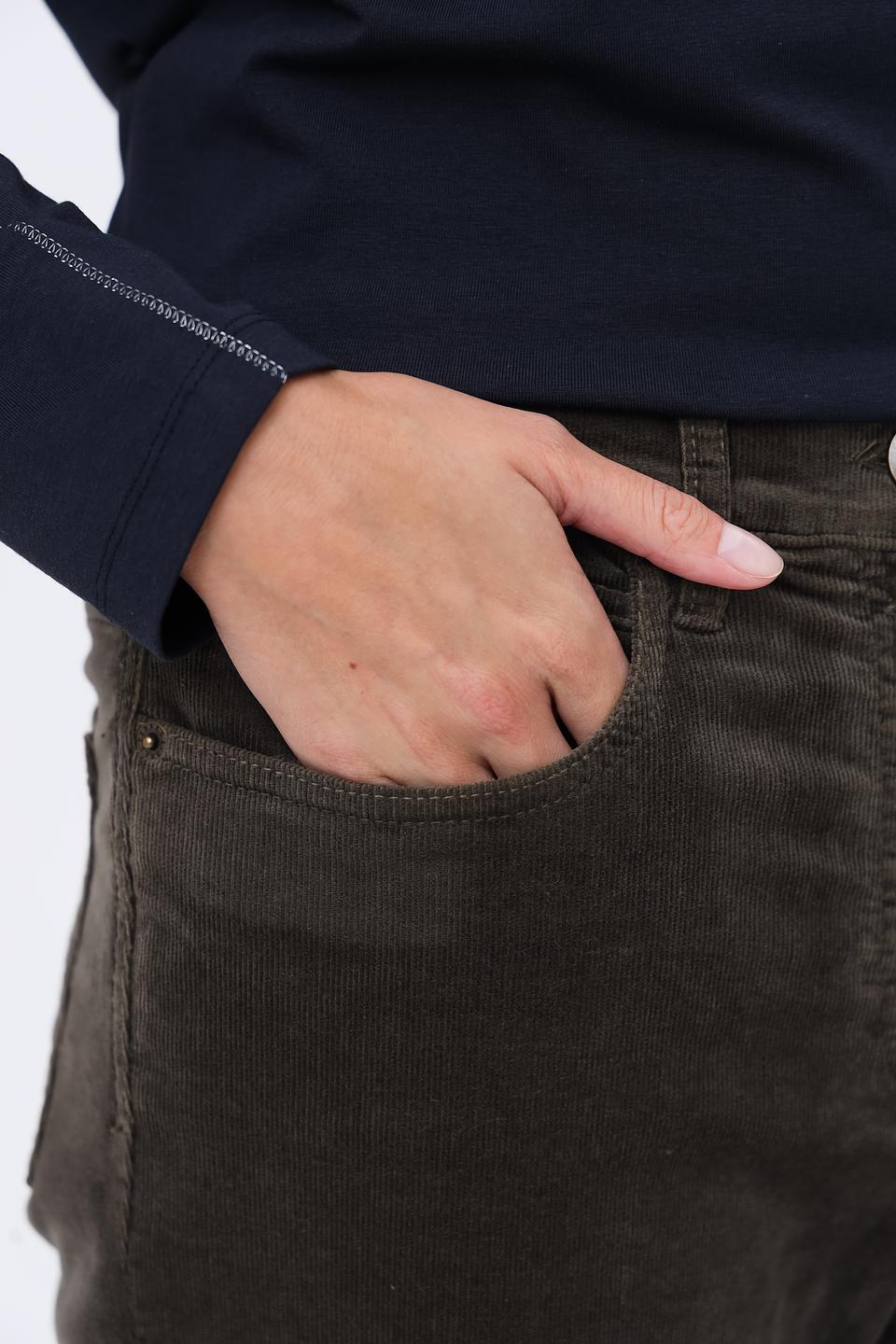 Брюки вельветовые Zerres хаки