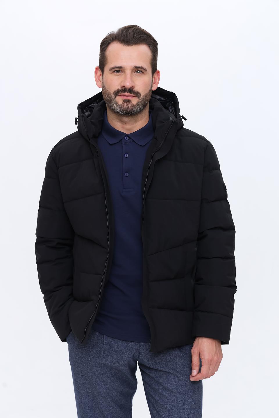 Куртка Sea Barrier стеганая чёрная