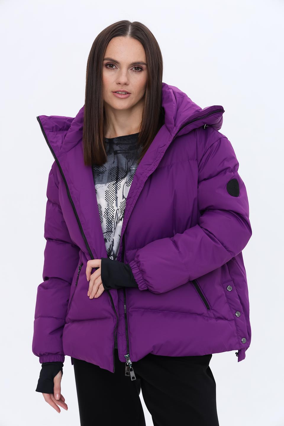 Куртка Heyer пуховик фиолетовый
