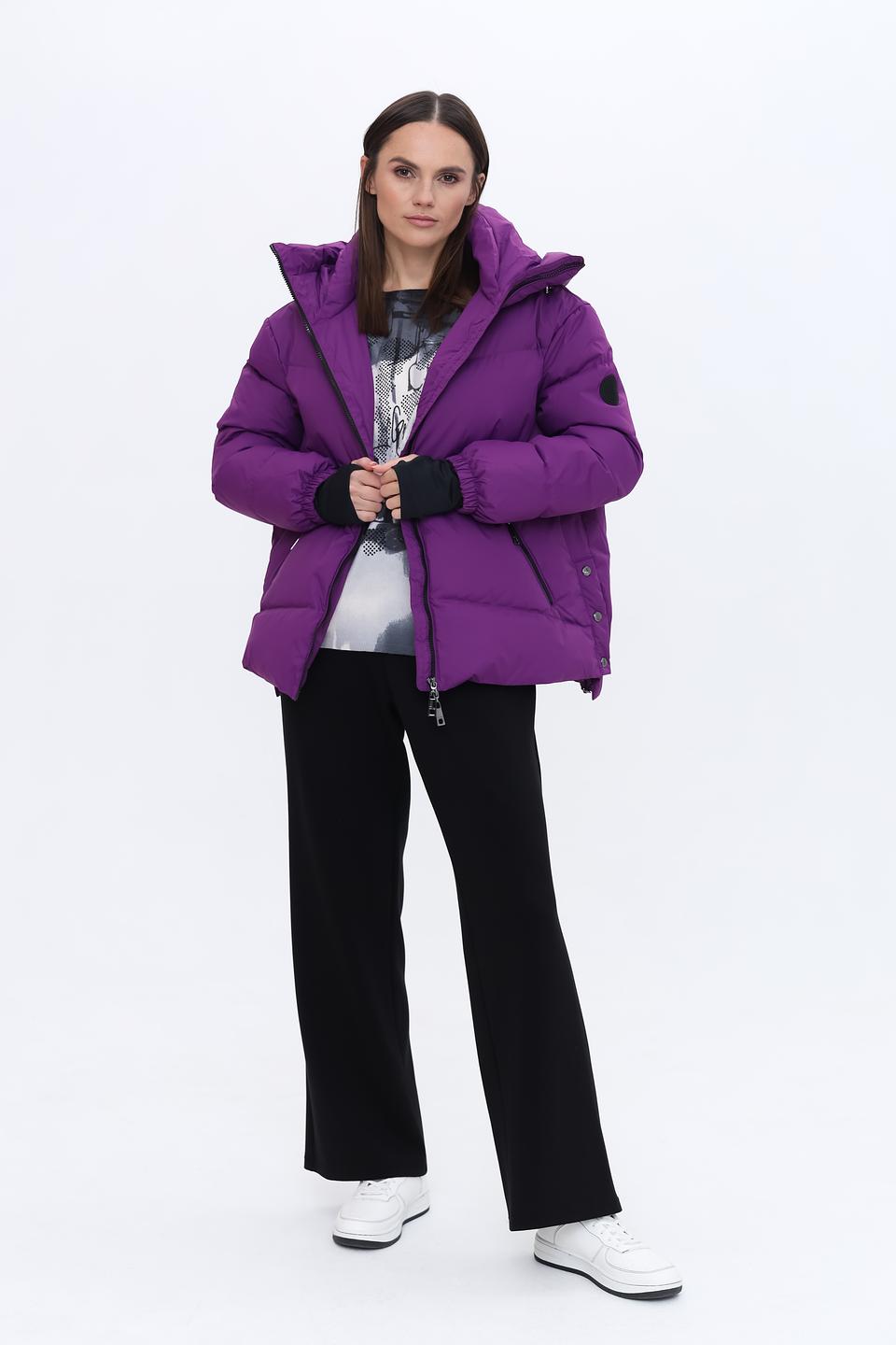 Куртка Heyer пуховик фиолетовый
