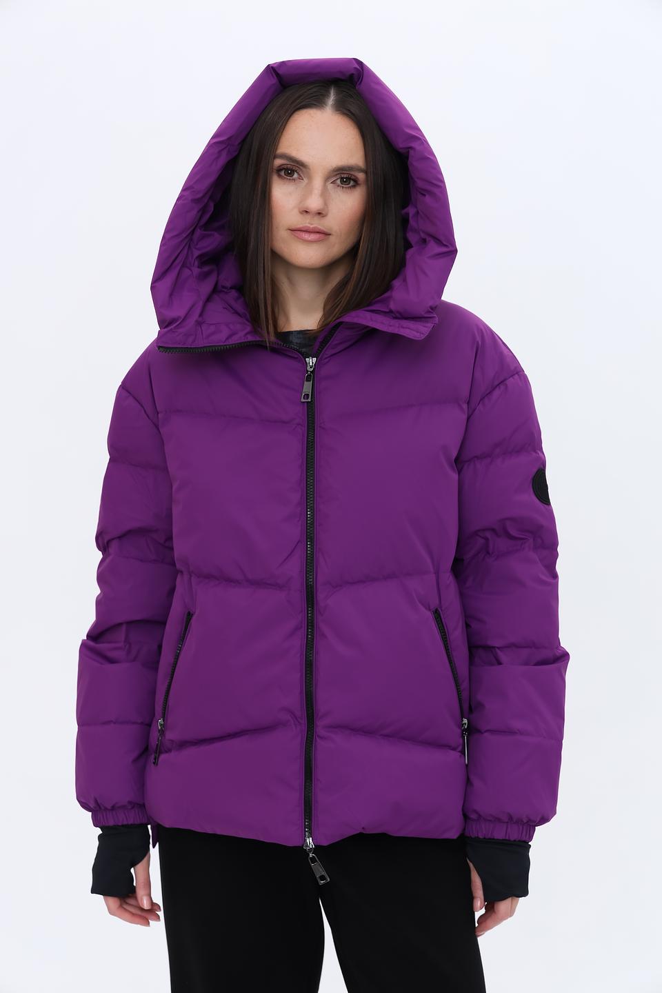 Куртка Heyer пуховик фиолетовый