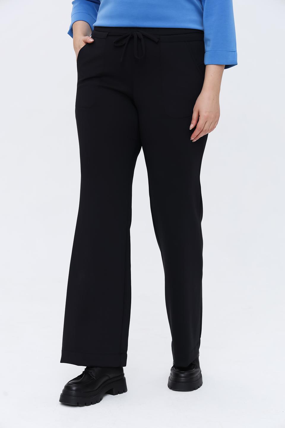 Брюки Zerres клёш чёрные