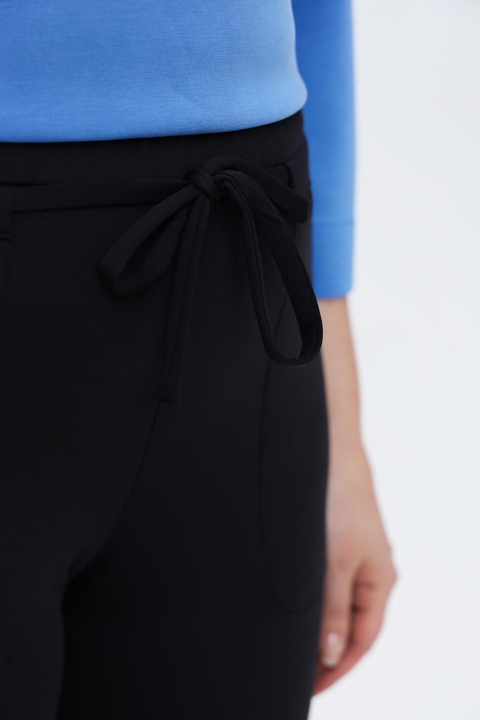 Брюки Zerres клёш чёрные