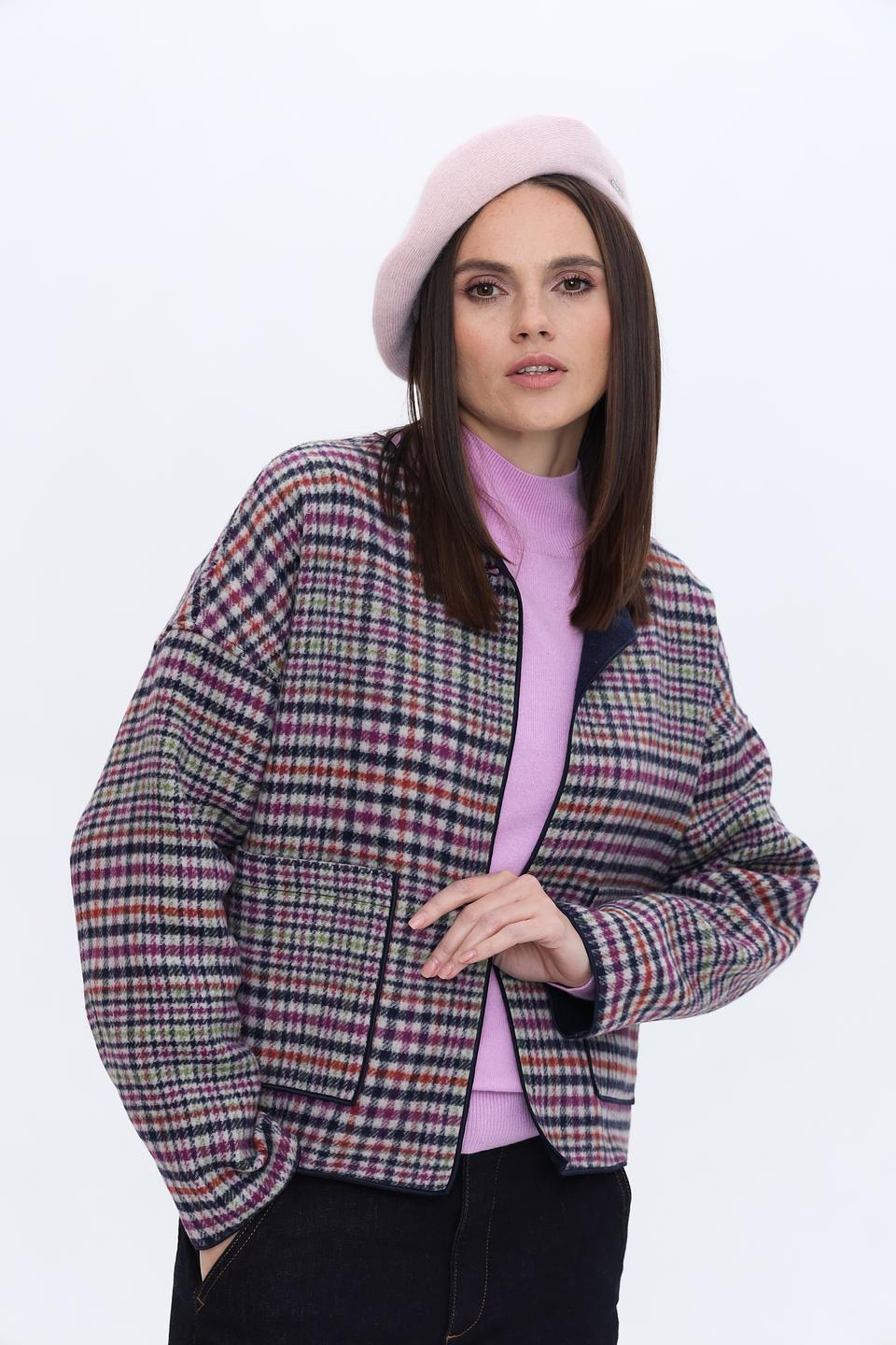 Берет Marhatter пудровый