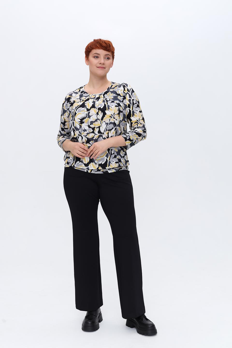 Брюки Zerres клёш чёрные