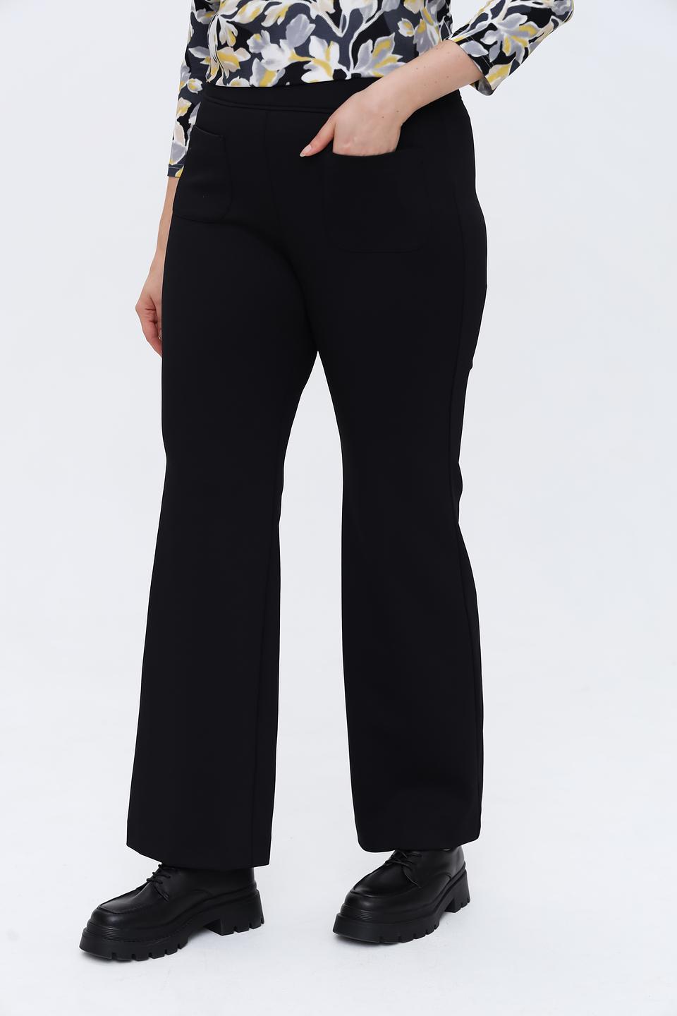 Брюки Zerres клёш чёрные