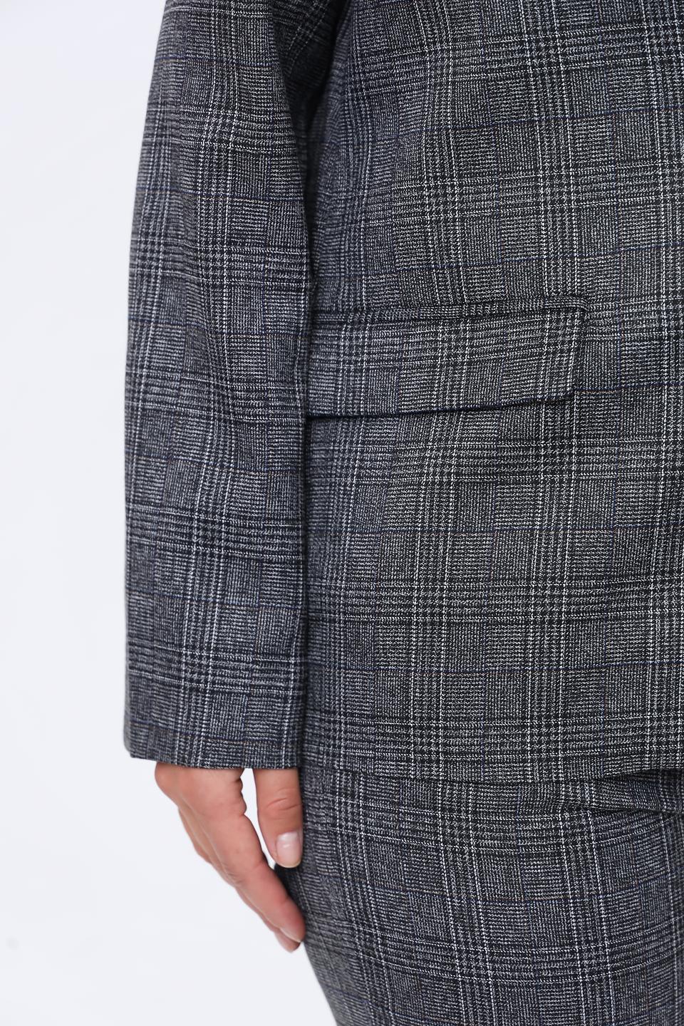 Жакет UNQ женский в клетку