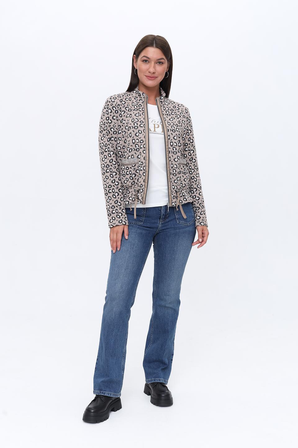 Жакет SE Stenau с леопардовым принтом
