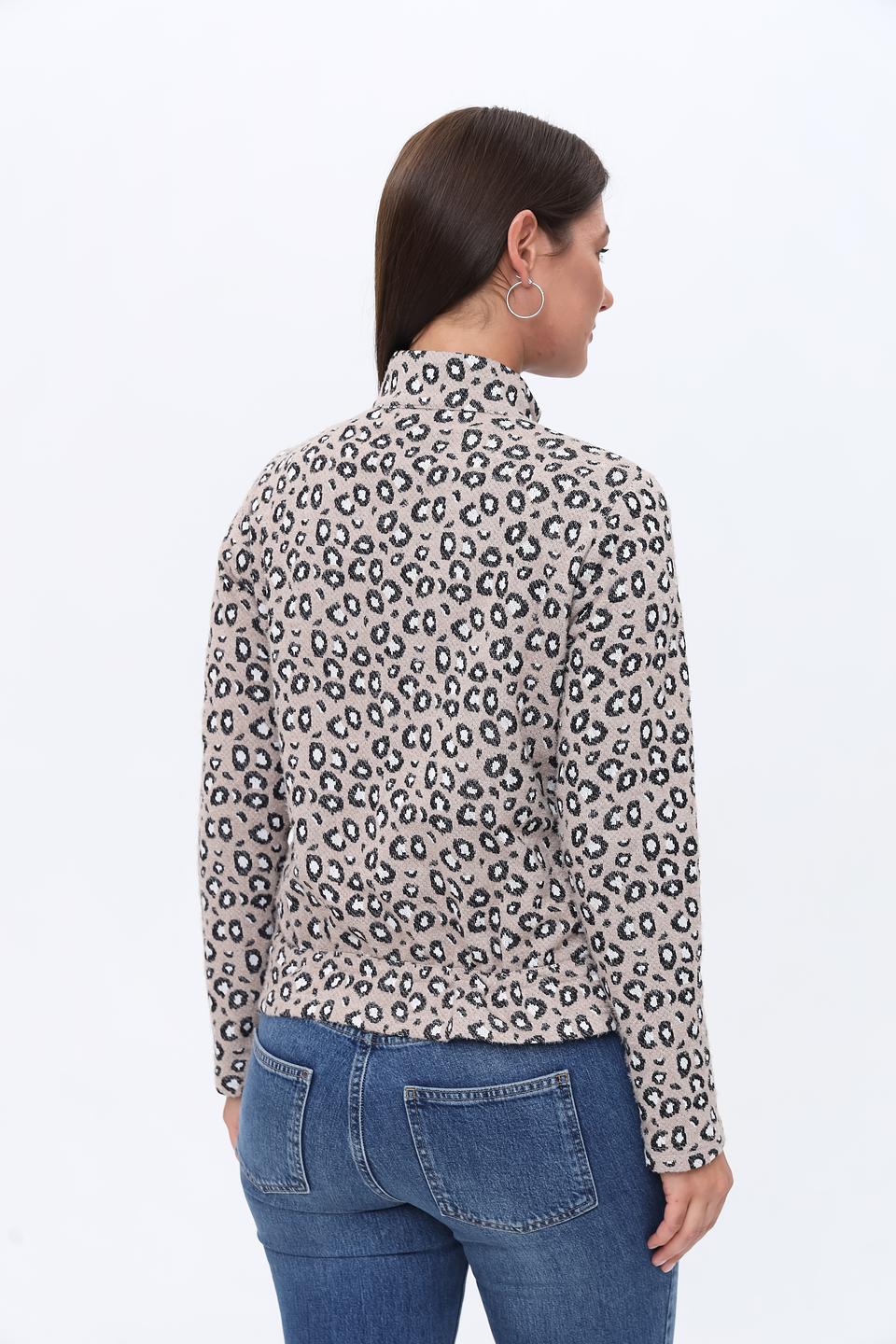 Жакет SE Stenau с леопардовым принтом