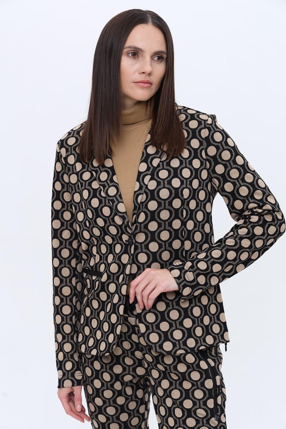 Жакет Zhrill в геопринт