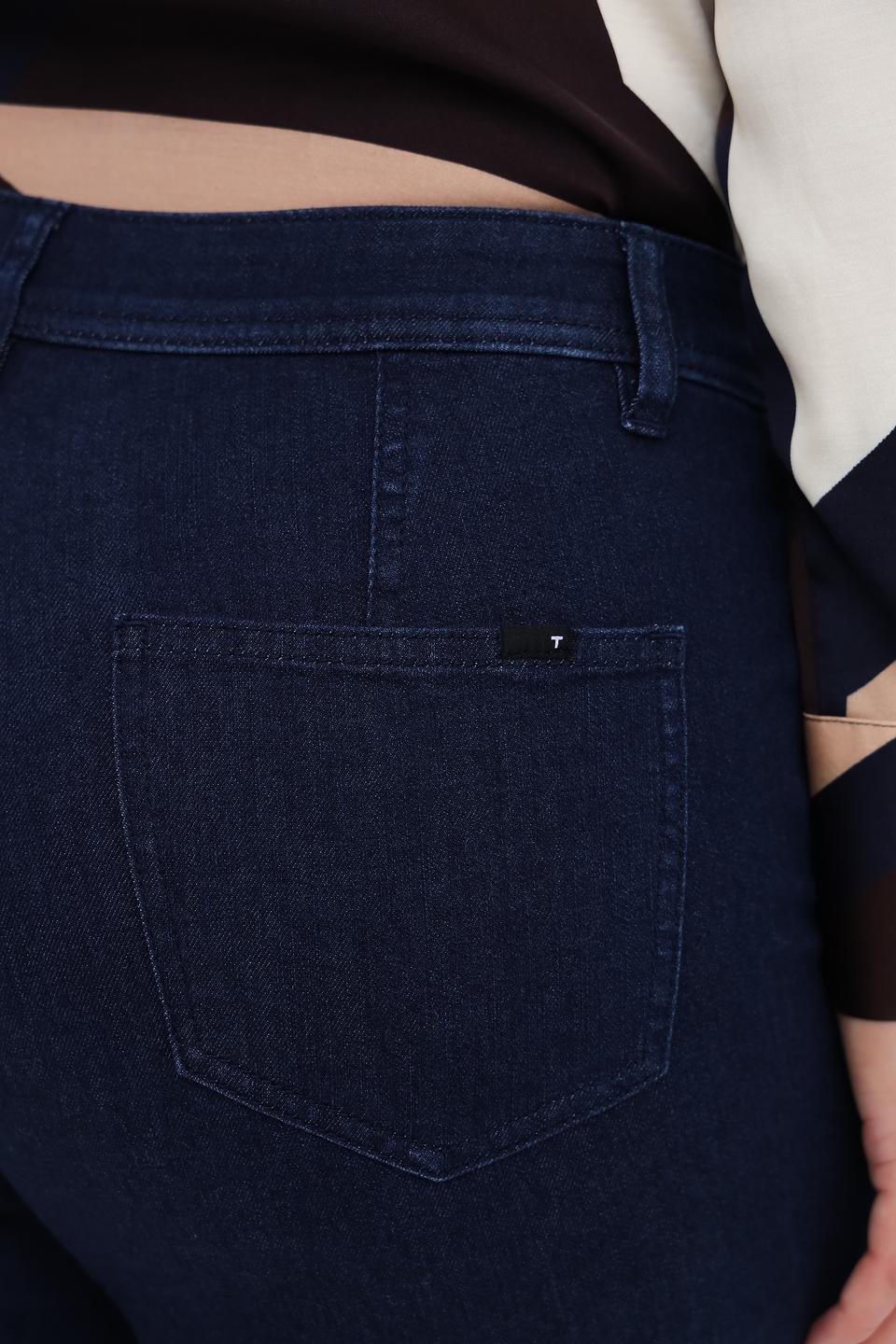 Джинсы Taifun клеш с манжетами