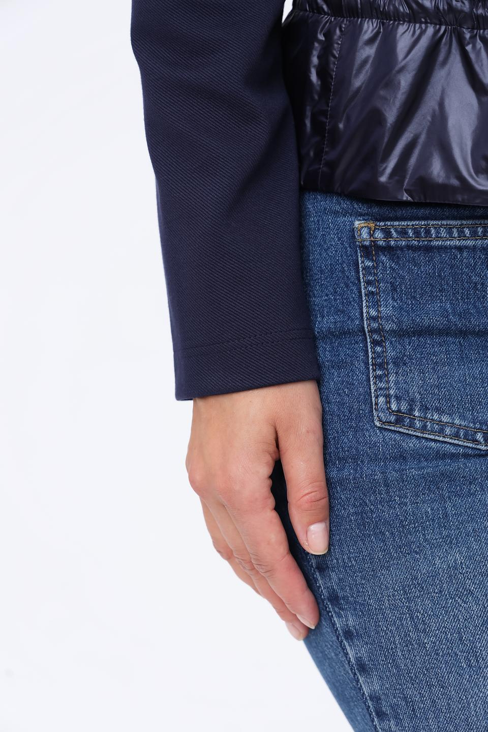 Жакет SE Stenau с оборками синий