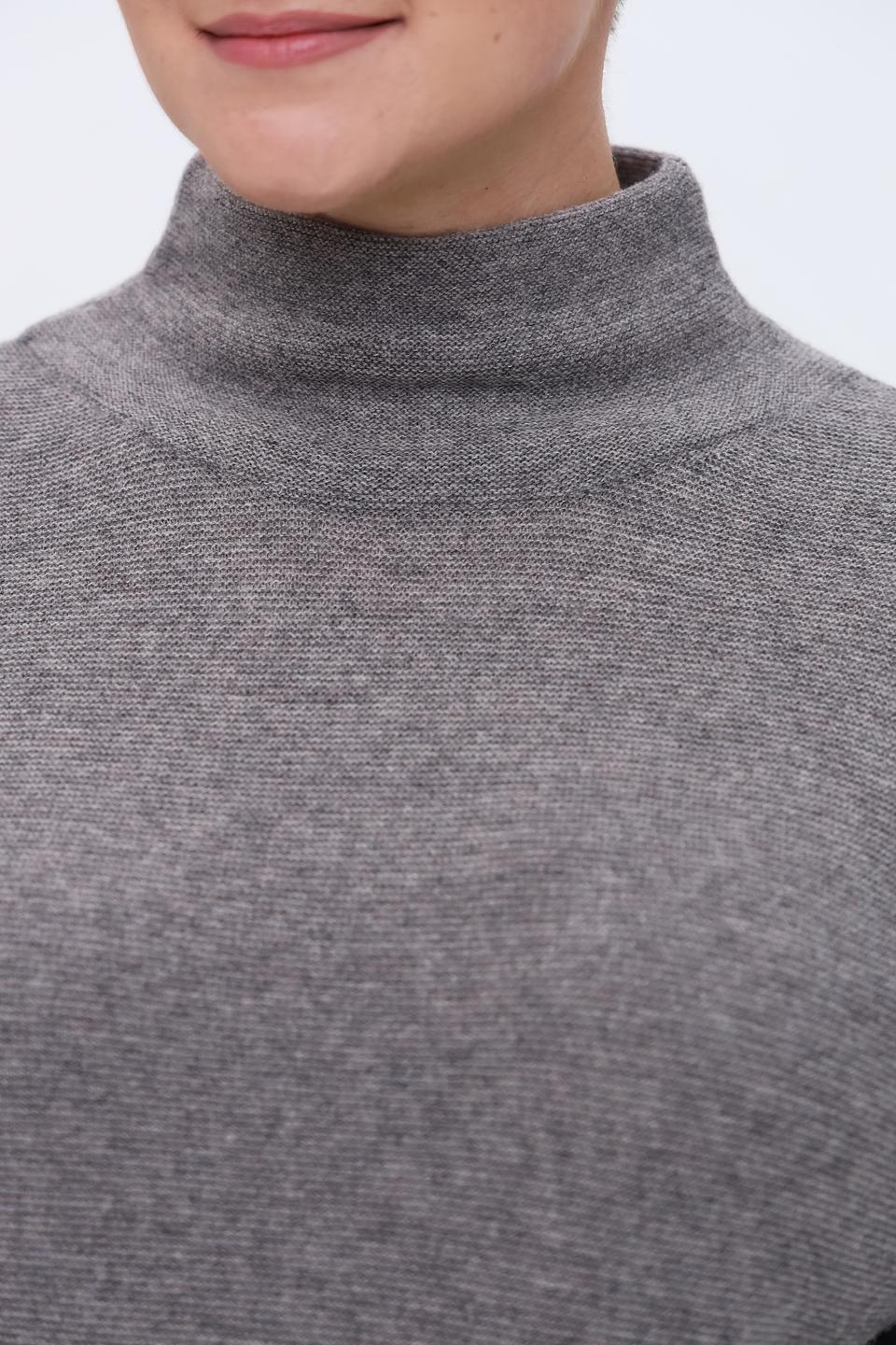 Пуловер Gerry Weber серый с рукавом 3/4
