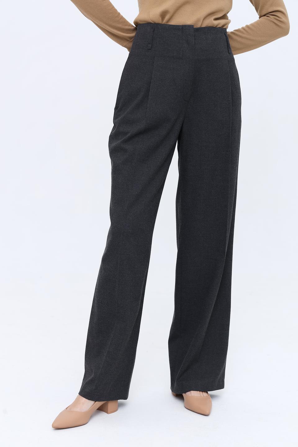 Брюки Gerry Weber широкие графит