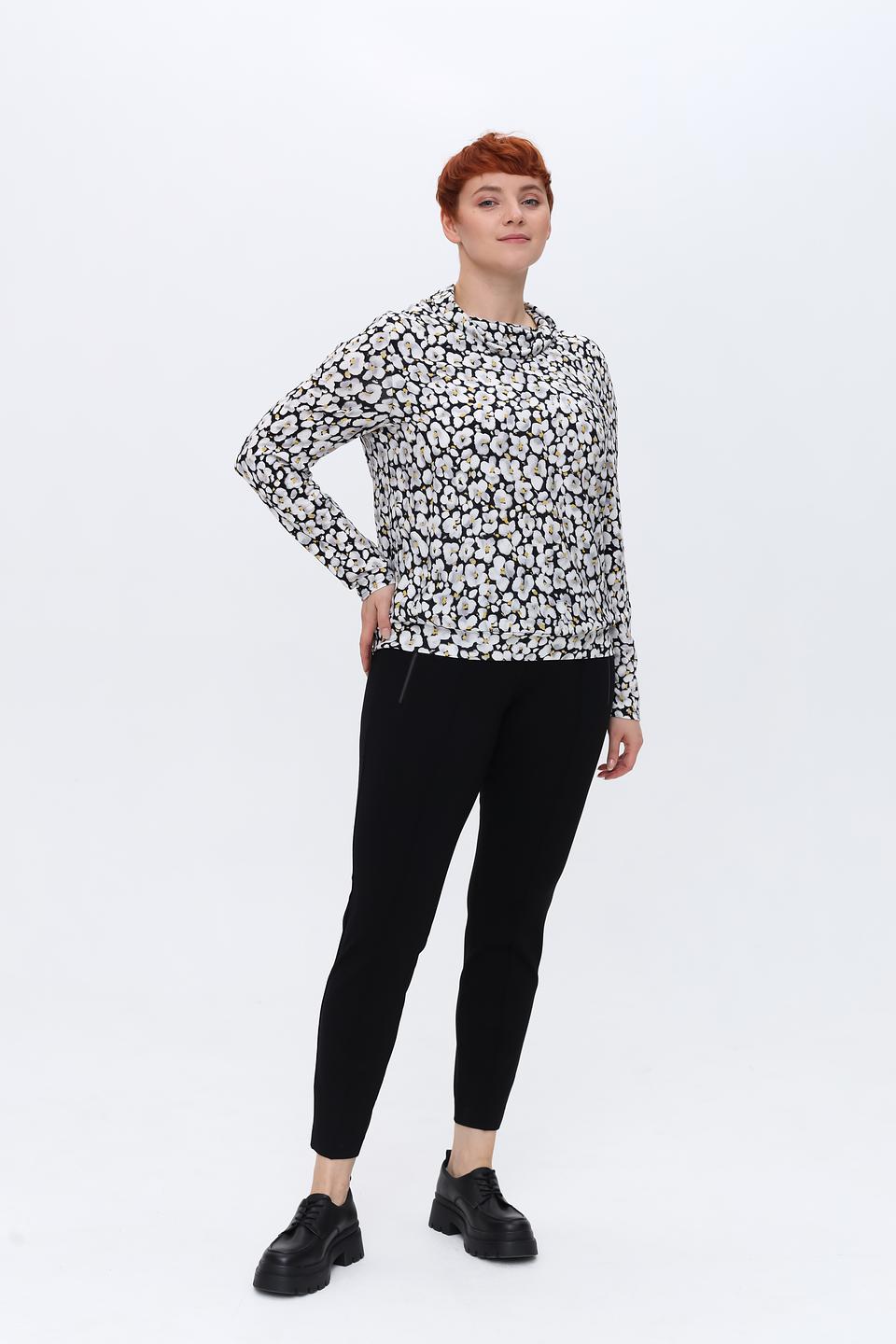 Блуза Frank Walder с цветочным принтом
