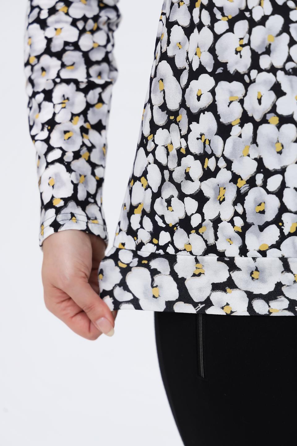 Блуза Frank Walder с цветочным принтом