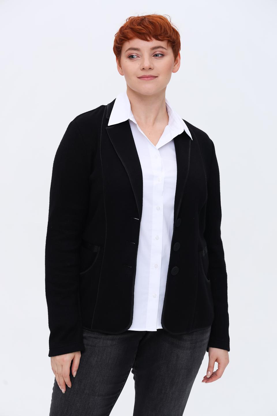 Жакет Tuzzi чёрный приталенный