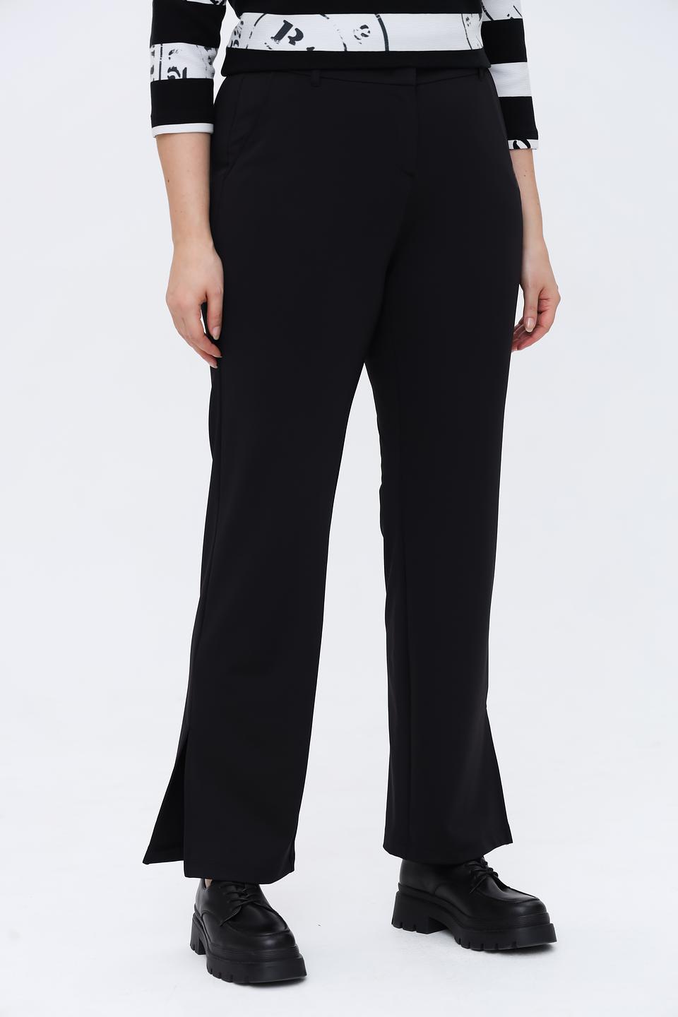 Брюки Tuzzi чёрные с разрезом