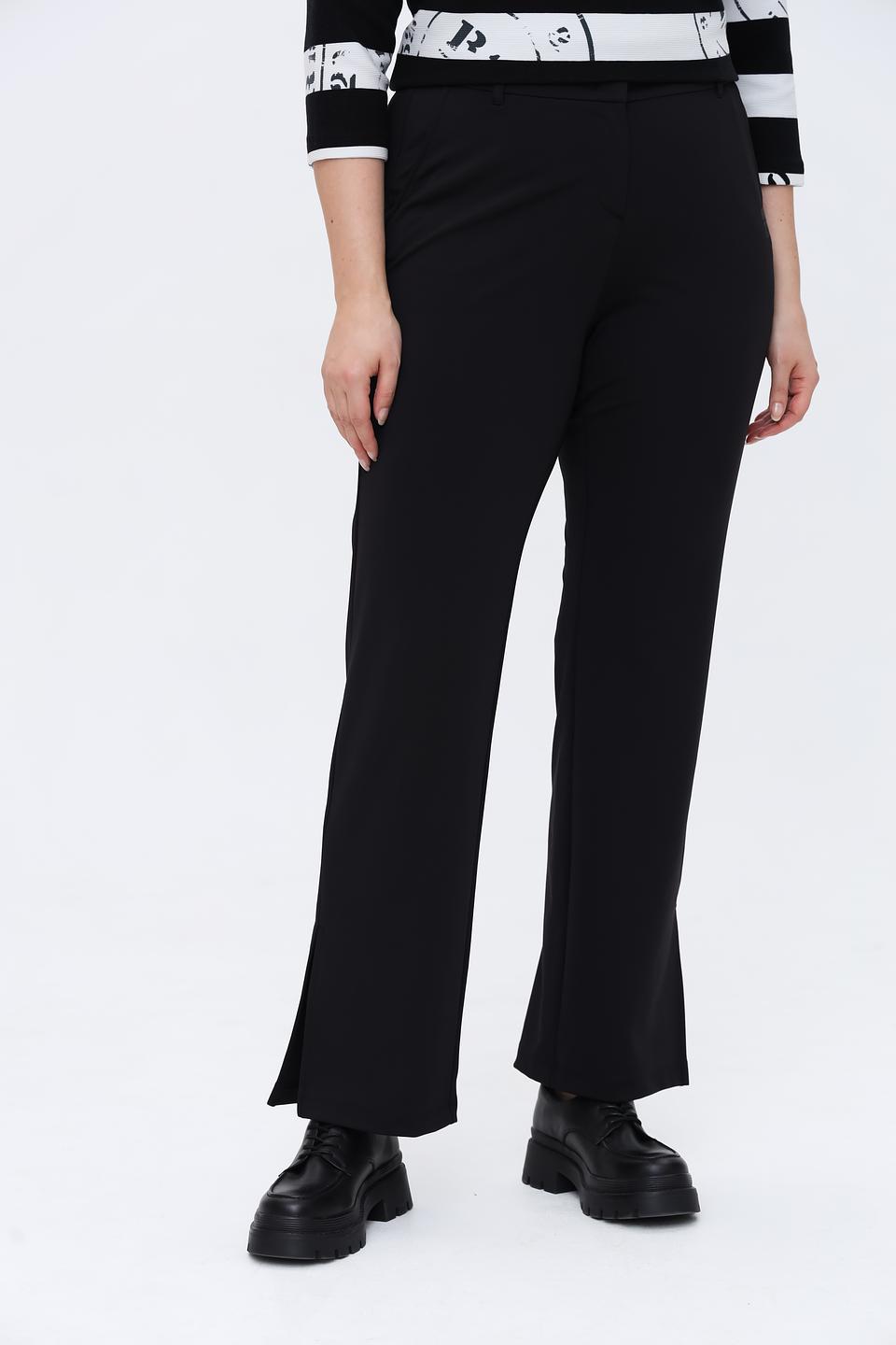 Брюки Tuzzi чёрные с разрезом