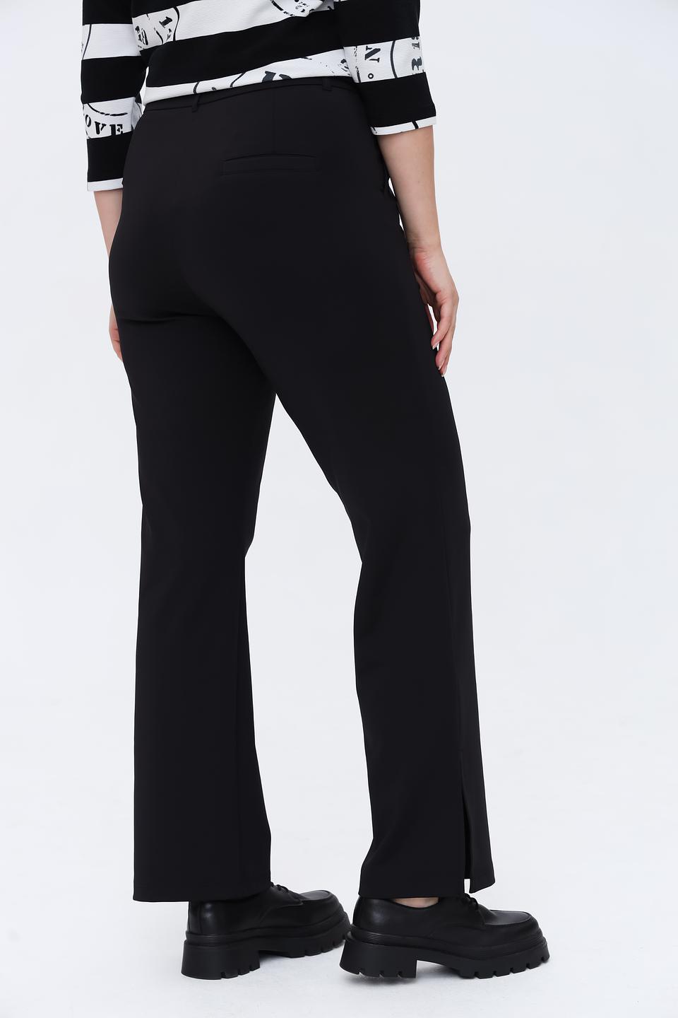 Брюки Tuzzi чёрные с разрезом