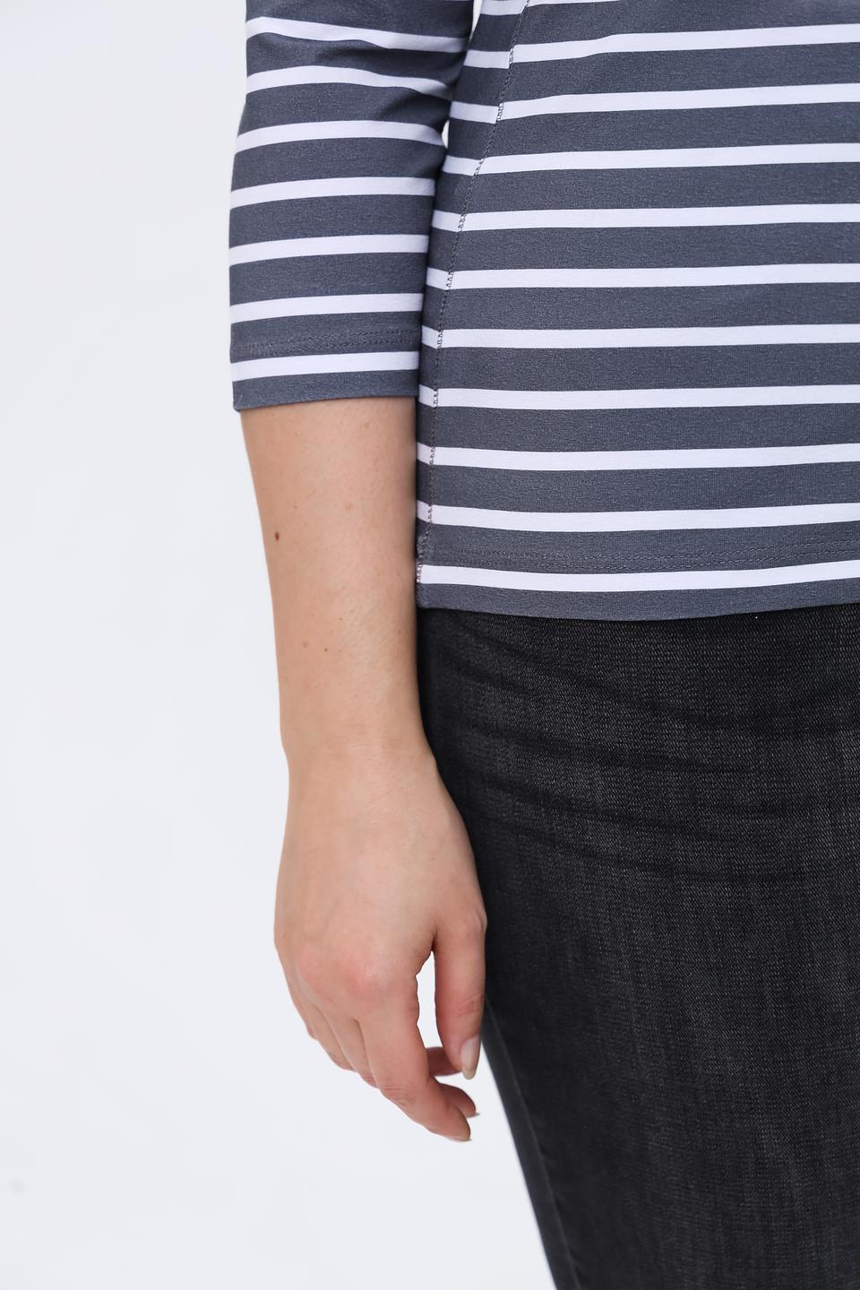 Лонгслив Rabe collection в полоску