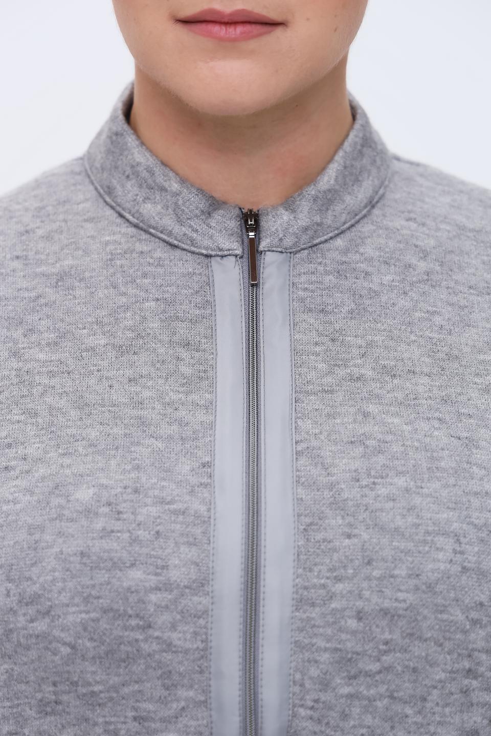 Жилет Frank Walder стеганый серый