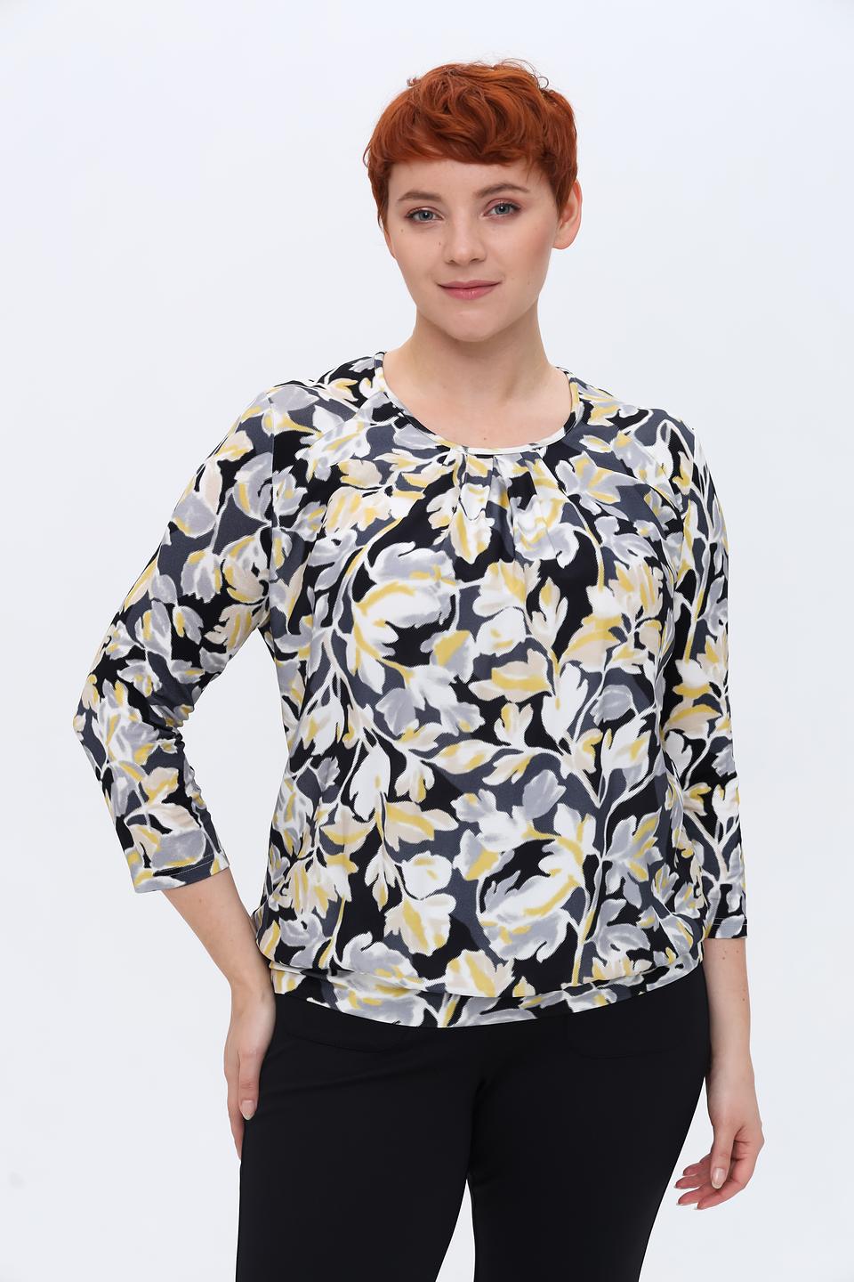 Блуза Frank Walder с цветочным принтом