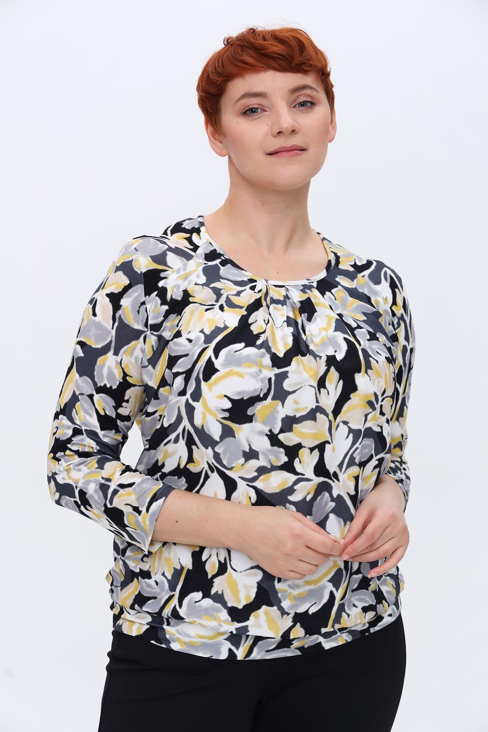 Блуза Frank Walder с цветочным принтом