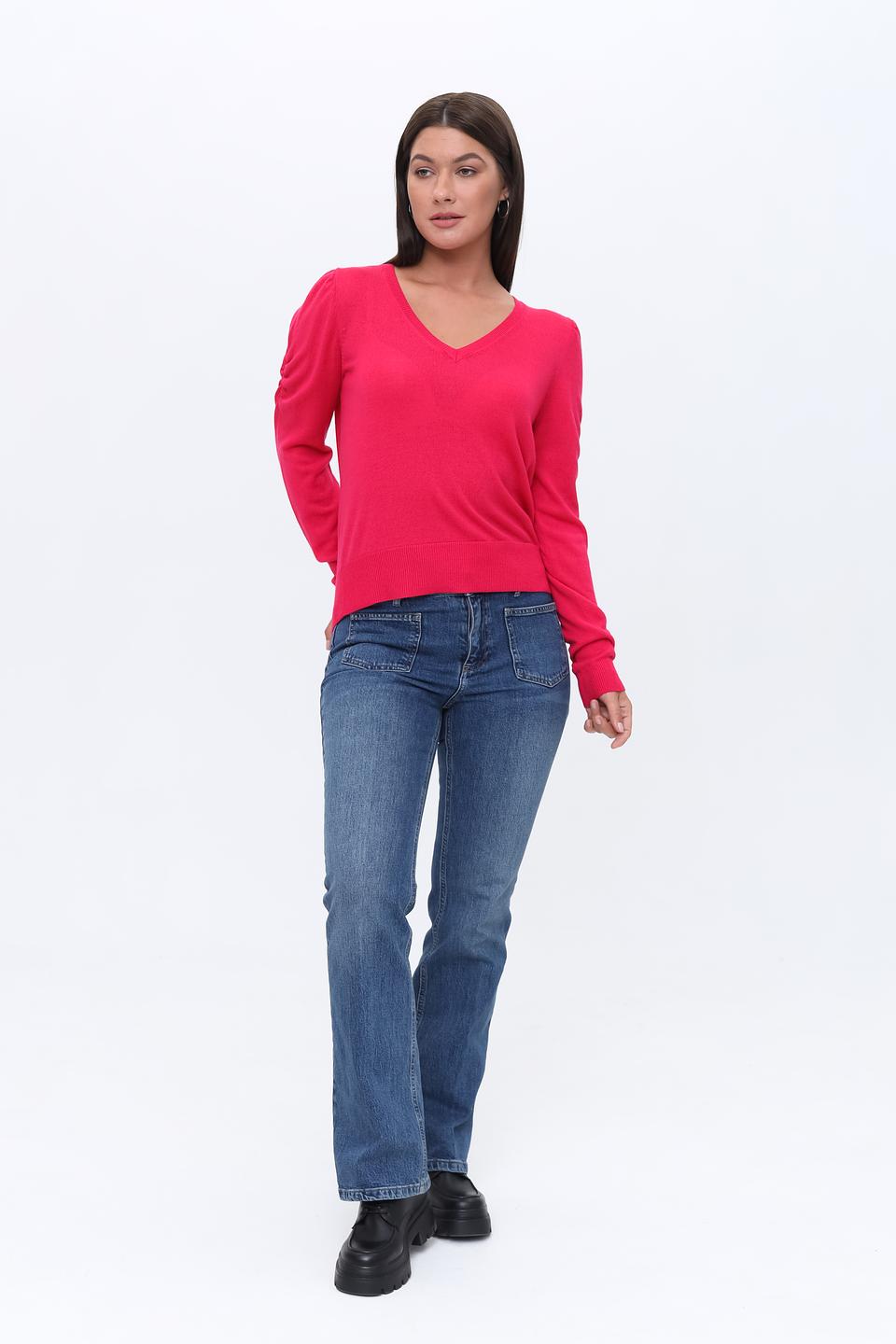 Джинсы Oui клеш синие