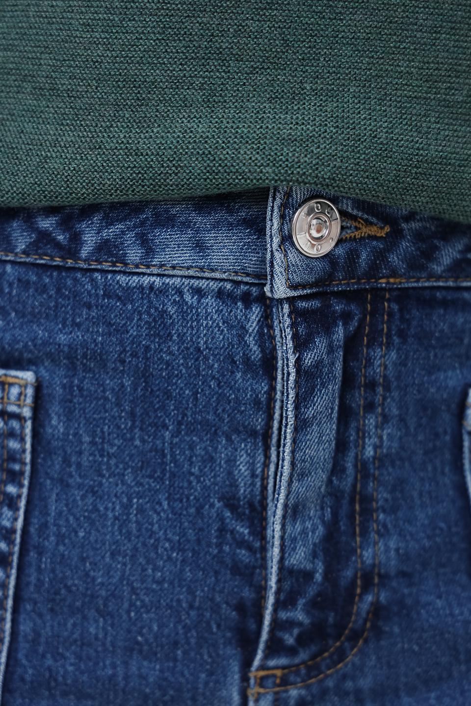 Джинсы Oui клеш синие