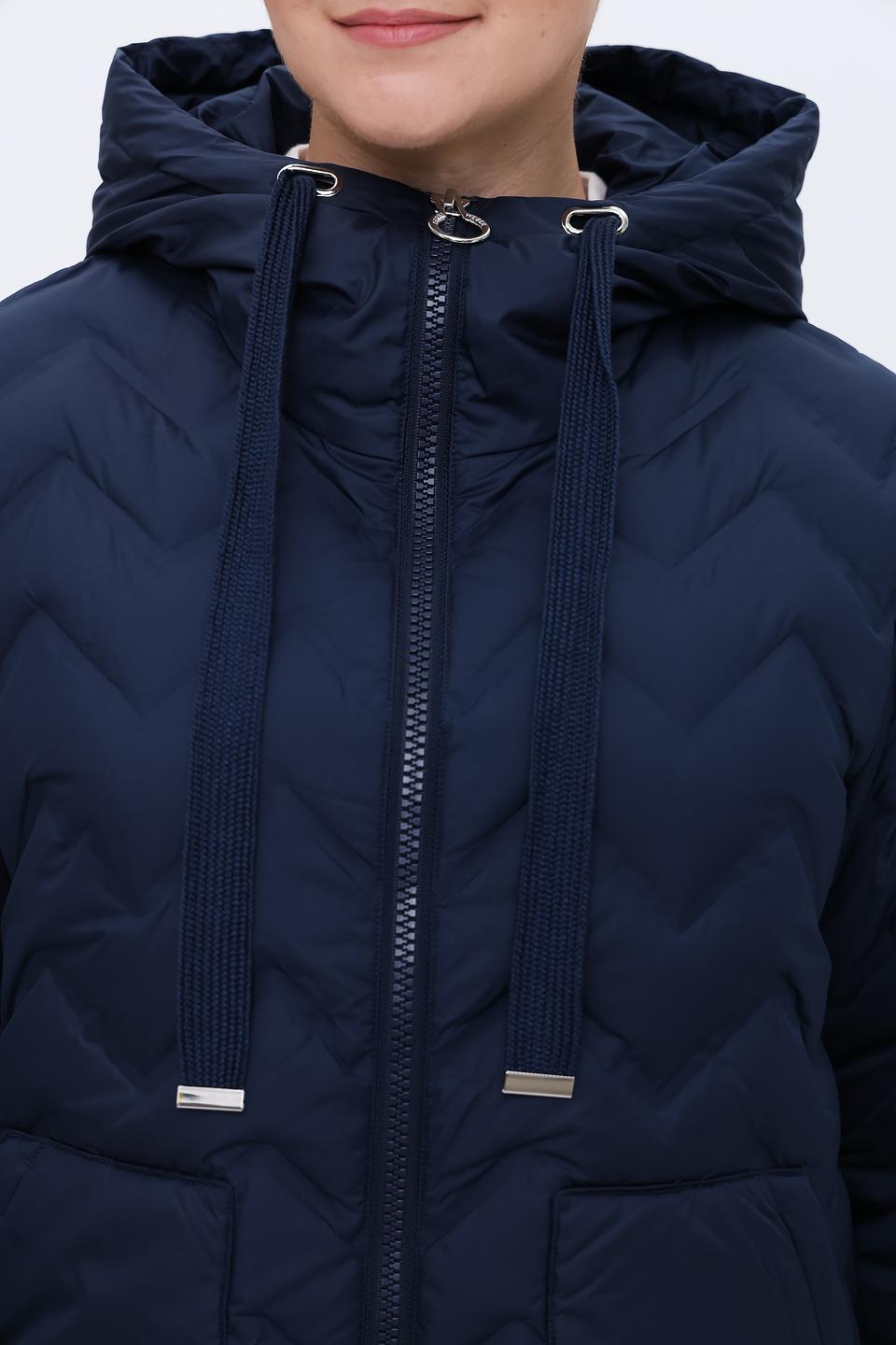 Пальто Gerry Weber стеганое синее