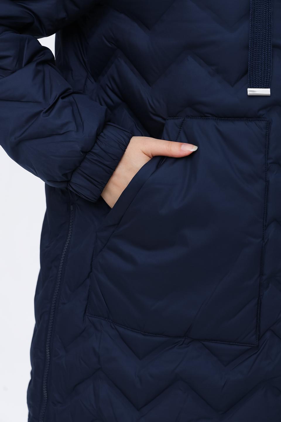 Пальто Gerry Weber стеганое синее