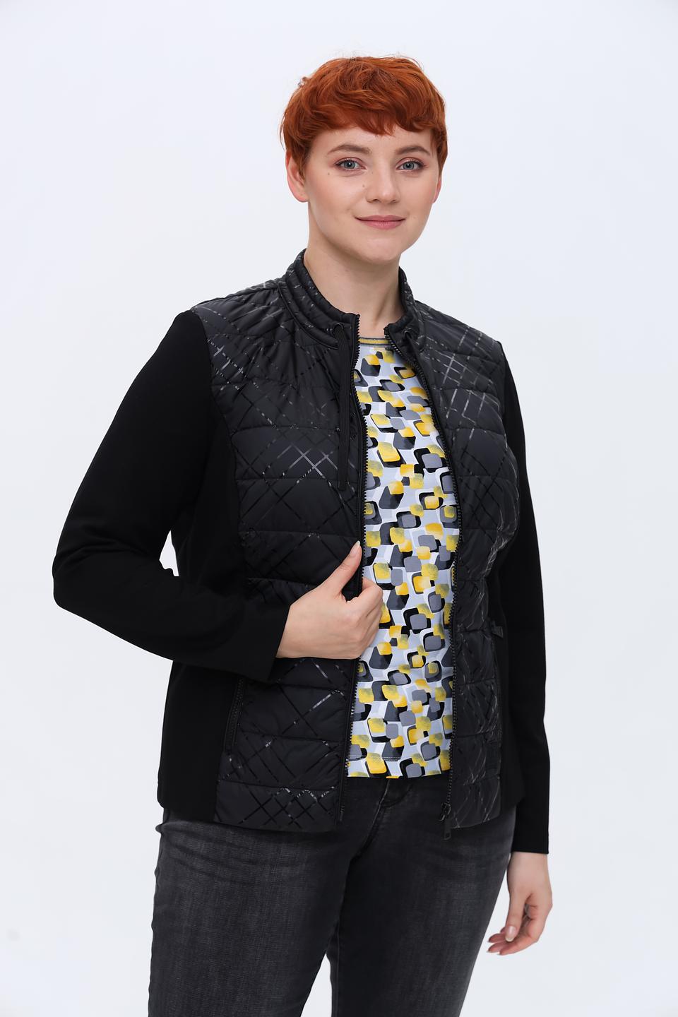 Жакет Rabe collection стеганый черный