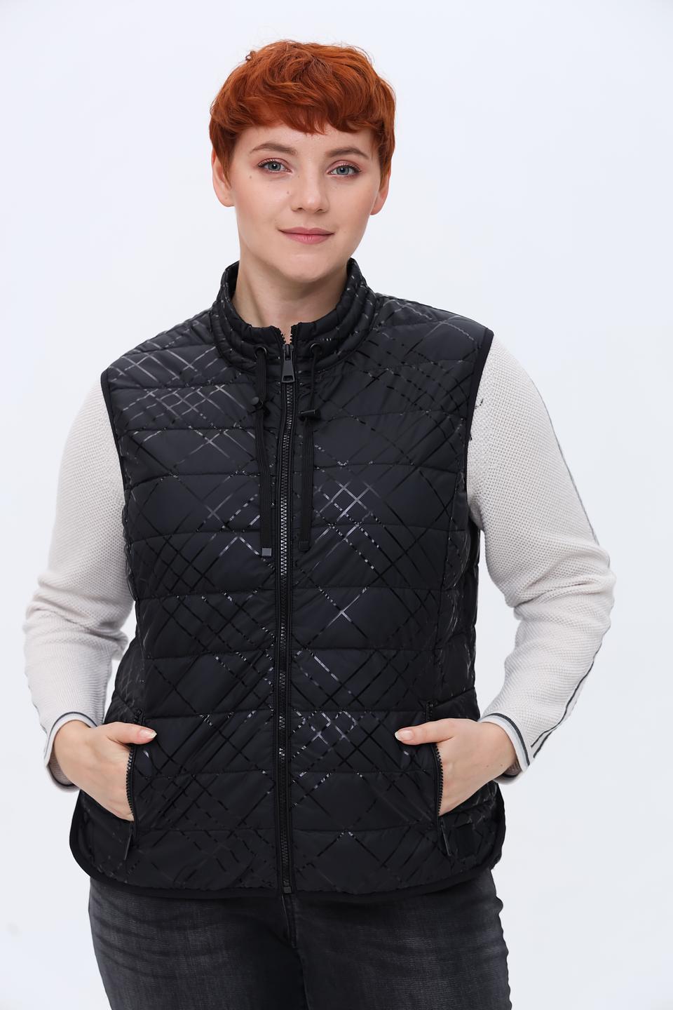 Жилет Rabe collection стеганый черный