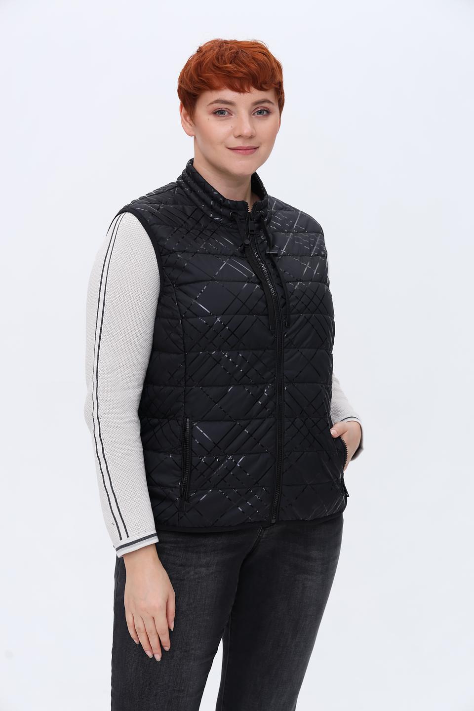 Жилет Rabe collection стеганый черный