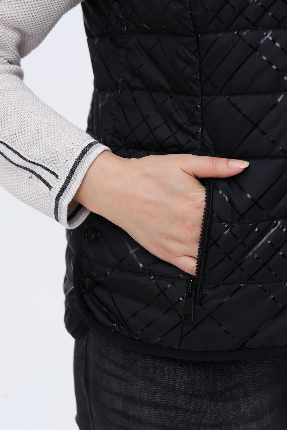 Жилет Rabe collection стеганый черный