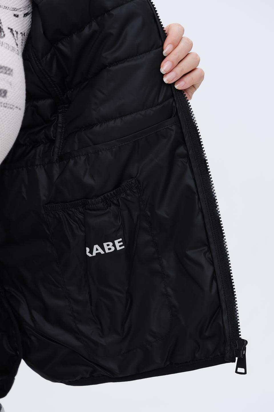 Жилет Rabe collection стеганый черный