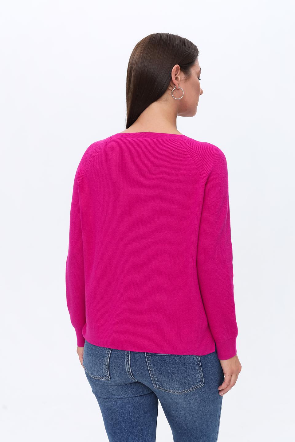 Пуловер Lecomte фуксия