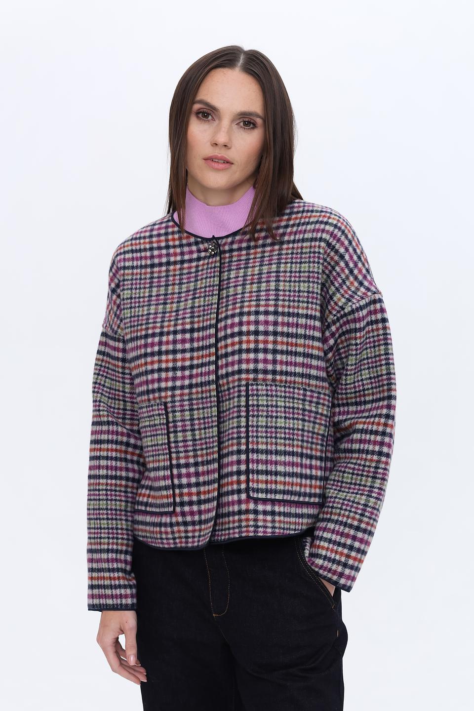 Жакет Lecomte в клетку