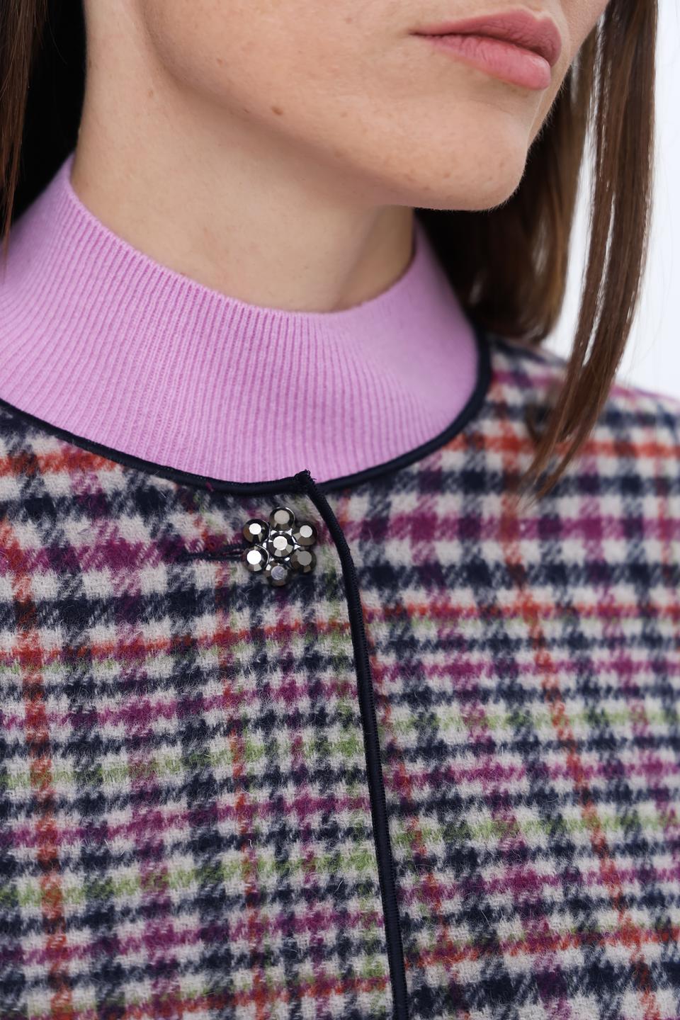 Жакет Lecomte в клетку