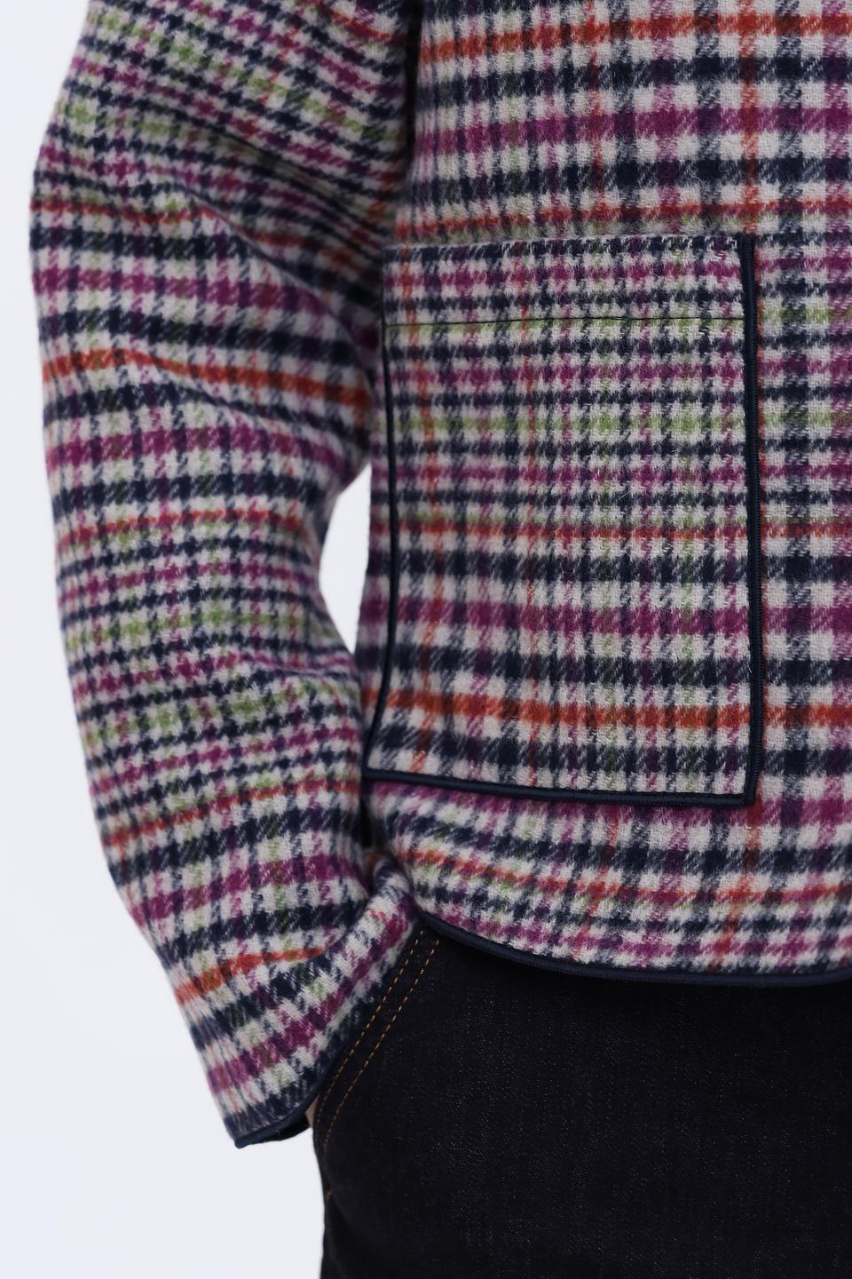 Жакет Lecomte в клетку