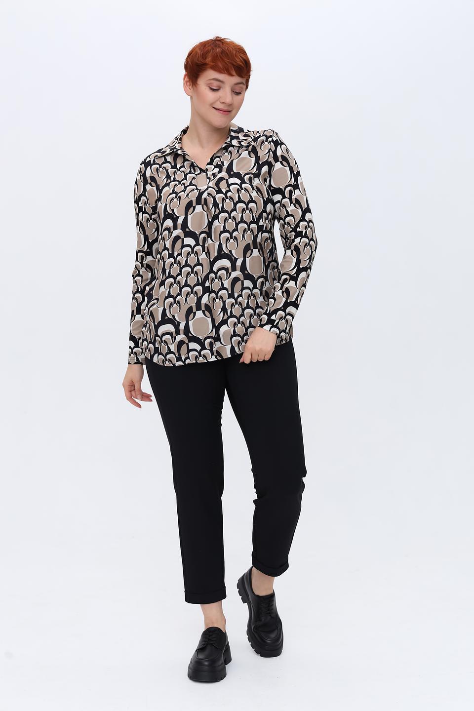 Блуза Frank Walder с принтом