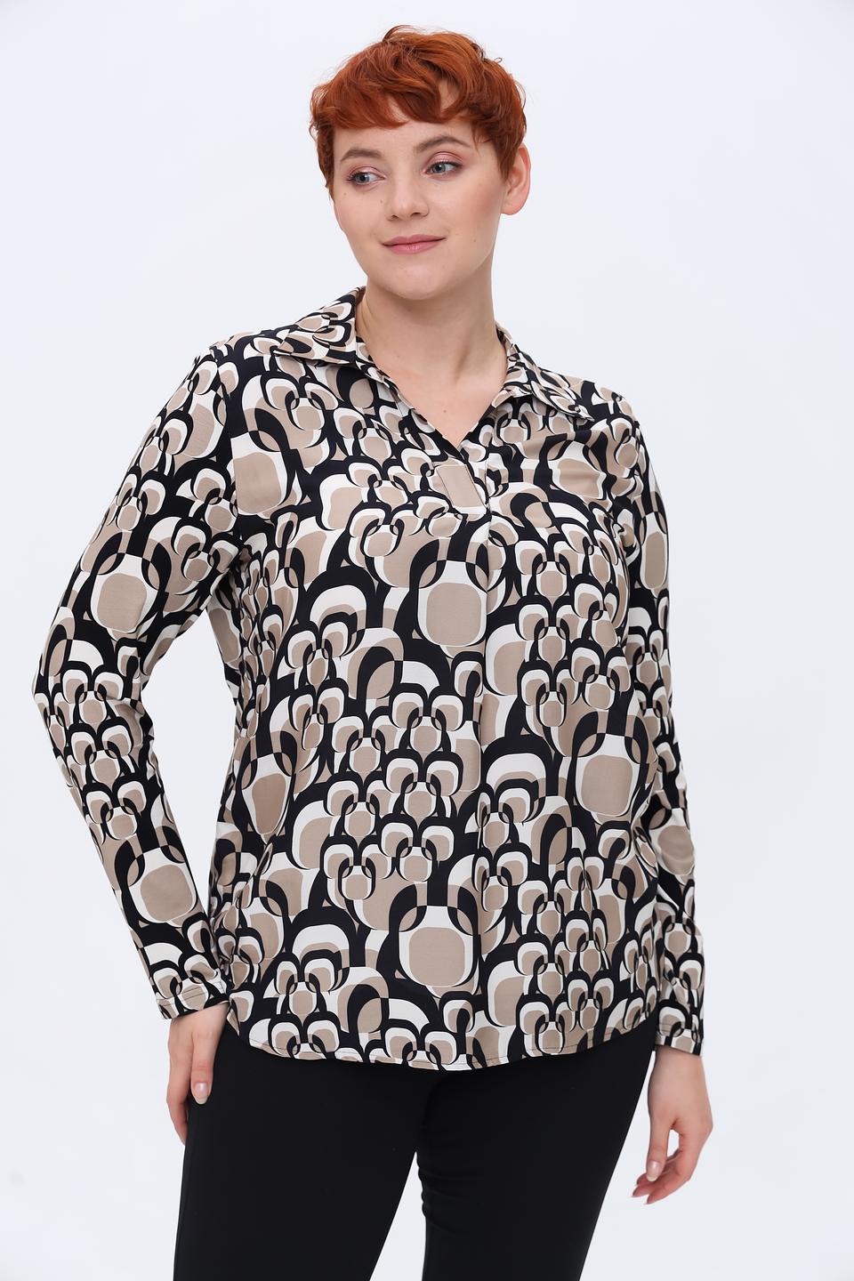 Блуза Frank Walder с принтом