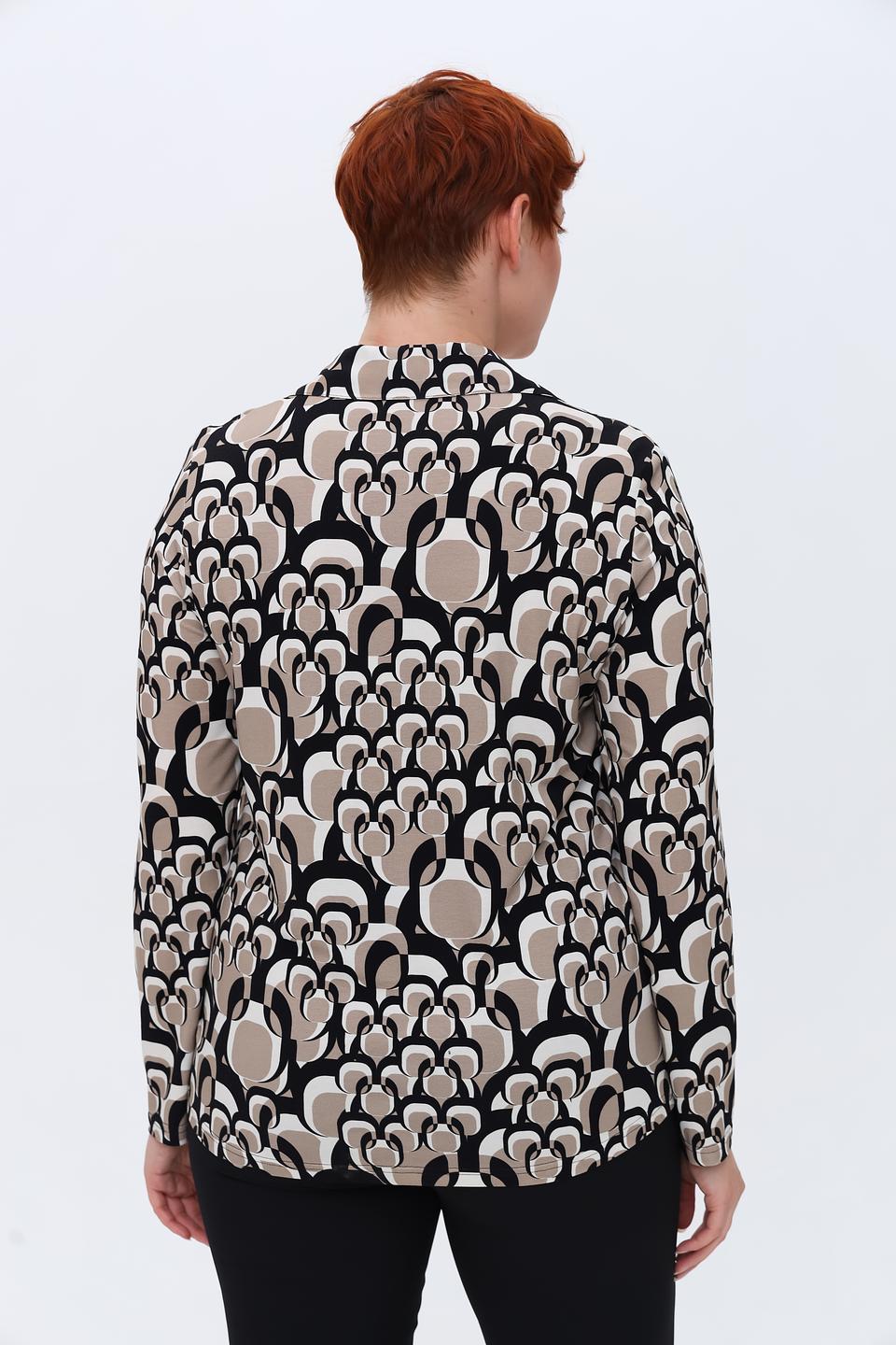 Блуза Frank Walder с принтом