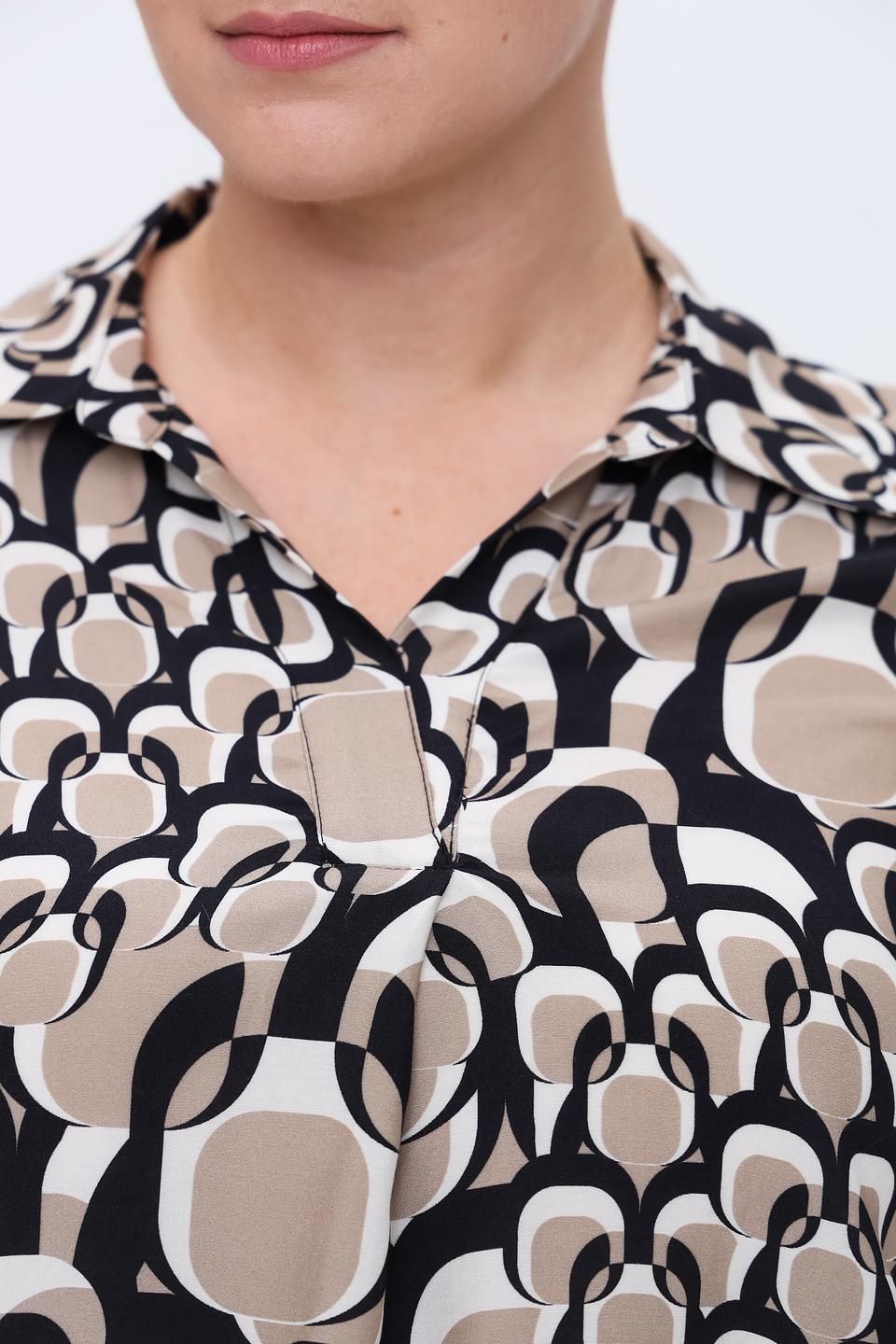 Блуза Frank Walder с принтом