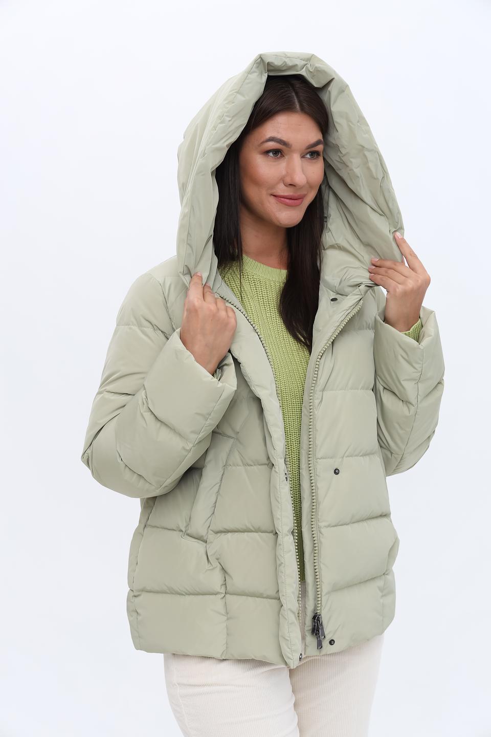 Куртка Luisa Cerano оверсайз оливковая