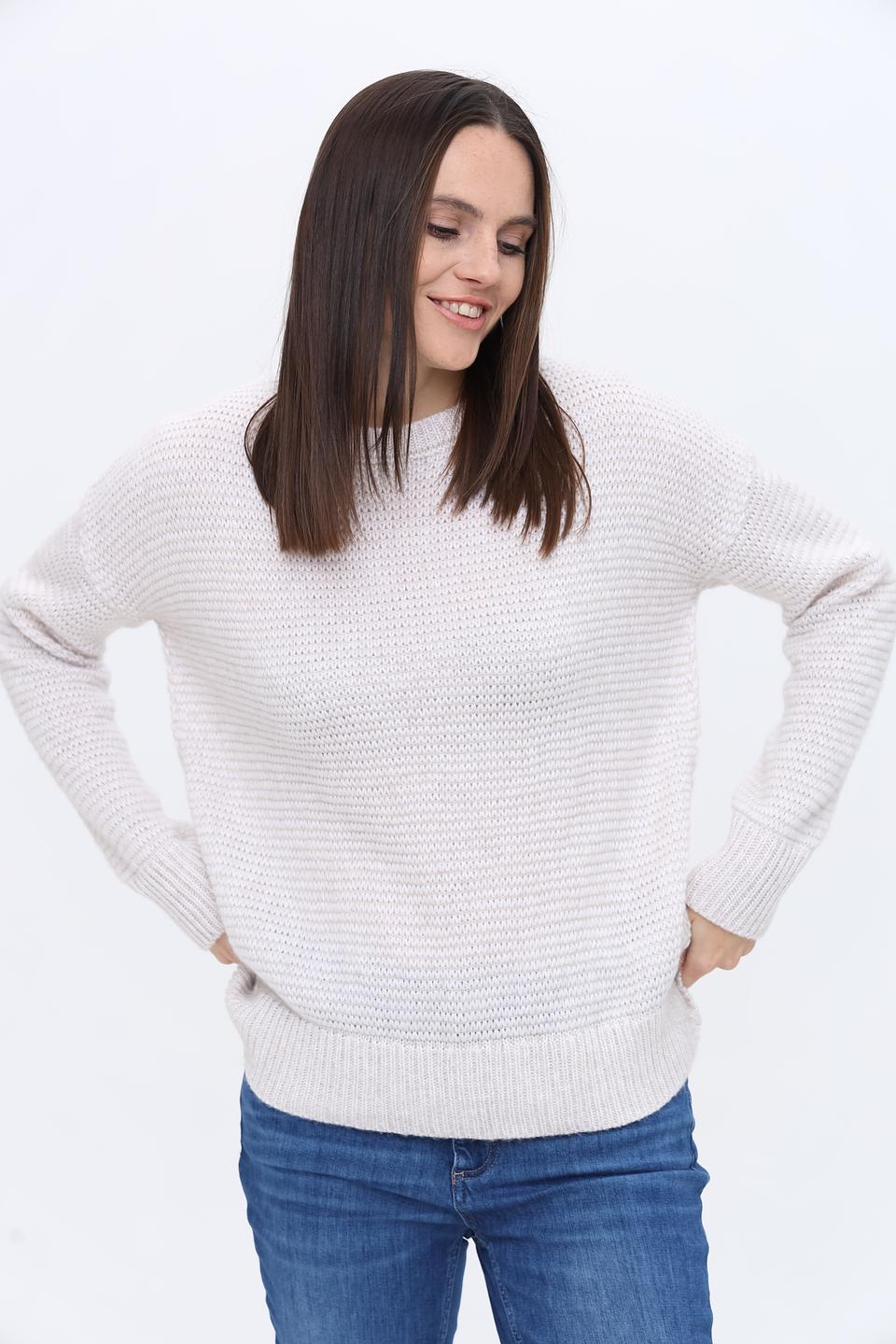 Пуловер Lecomte женский бежевый