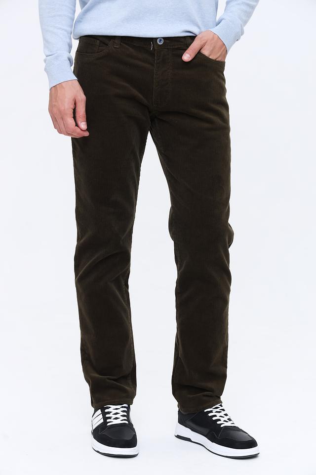 Брюки вельветовые Hattric коричневые