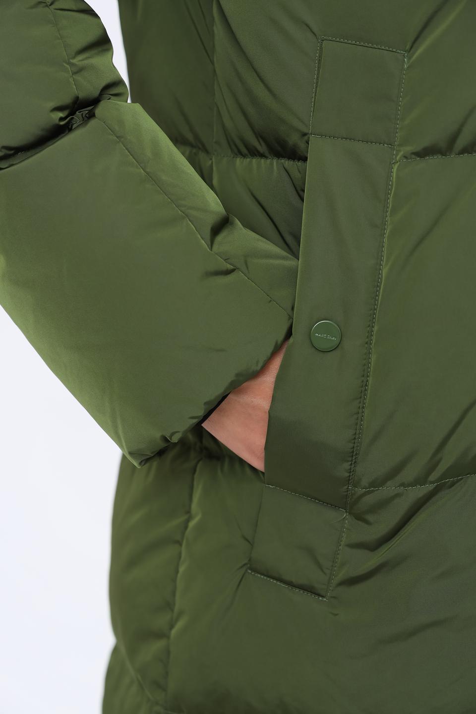 Пальто Marc Cain стеганое оливковое
