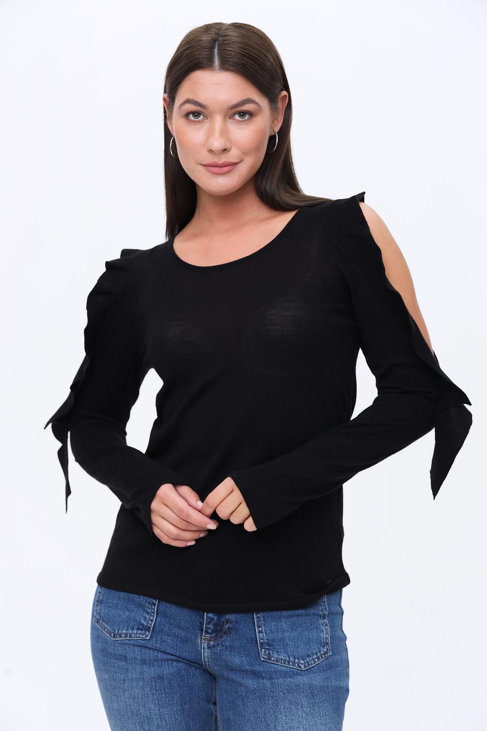 Пуловер Monari с открытыми плечами